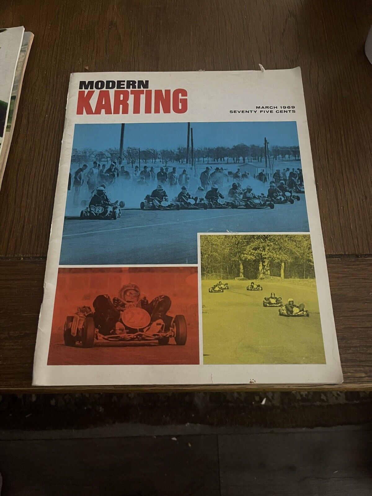 March 1969 Modern Karting Vintage Magazine WKA IKF Enduro Sprint Racing Go Cart