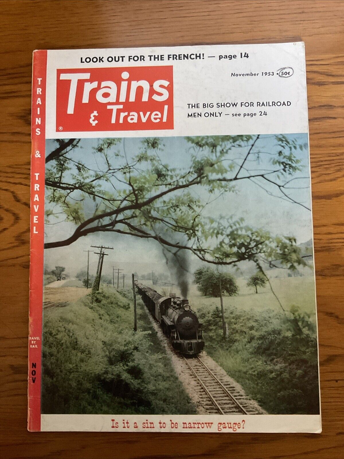 Trains Magazine 1953 November  Trains & Travel The big show for railroad men1196