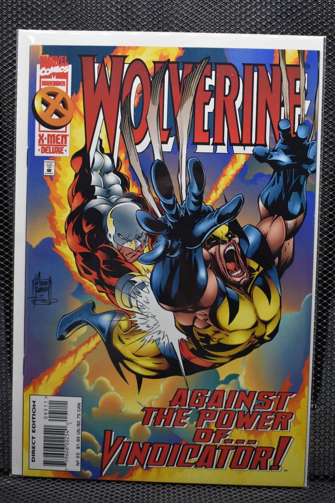 Wolverine #95 Direct Marvel 1995 Logan X-Men Vindicator Alpha Flight Appear 9.4