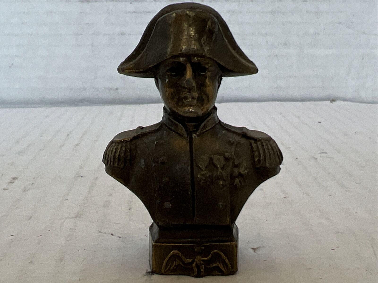 Mini Metal Bust of Napolean Bonaparte 2”