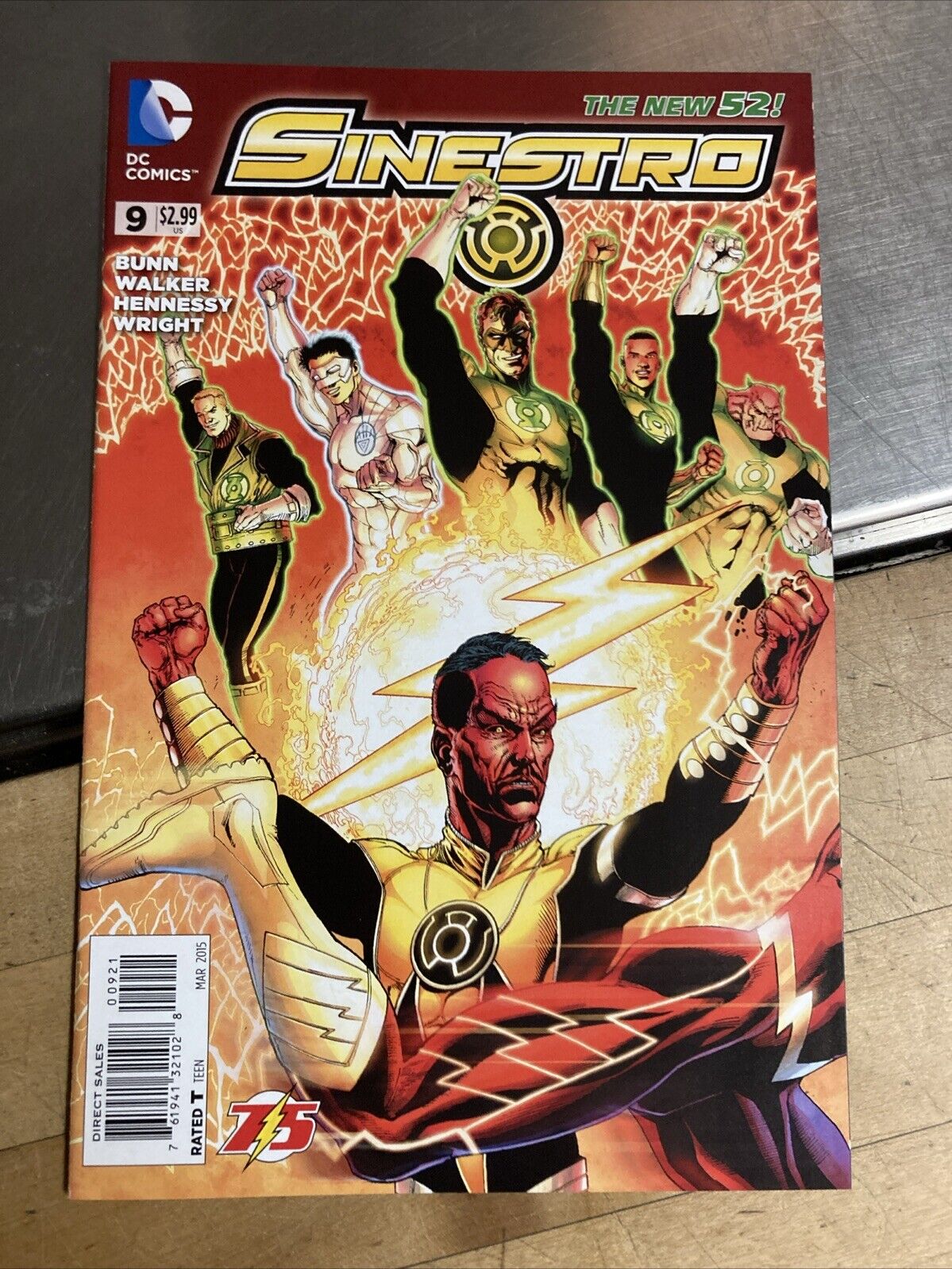 Sinestro #9 Variant - Dc Comics - 2014 Series - New Condition