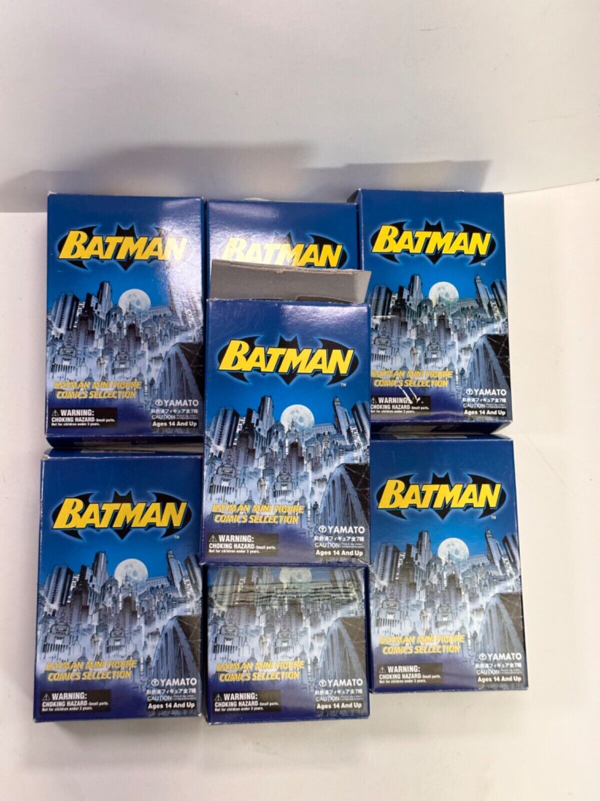 YAMATO Batman Mini Figure Comics Collection COMPLETE Set 2005 Japan