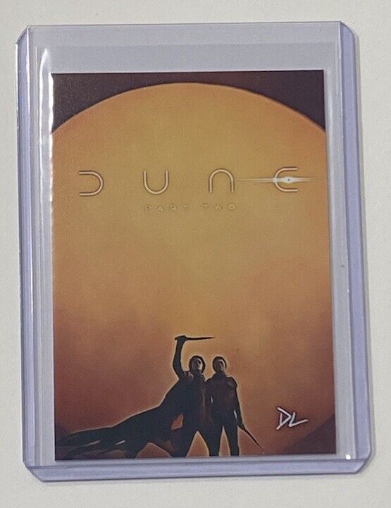Dune Limited Edition Artist Signed “Part Two” Trading Card 3/10