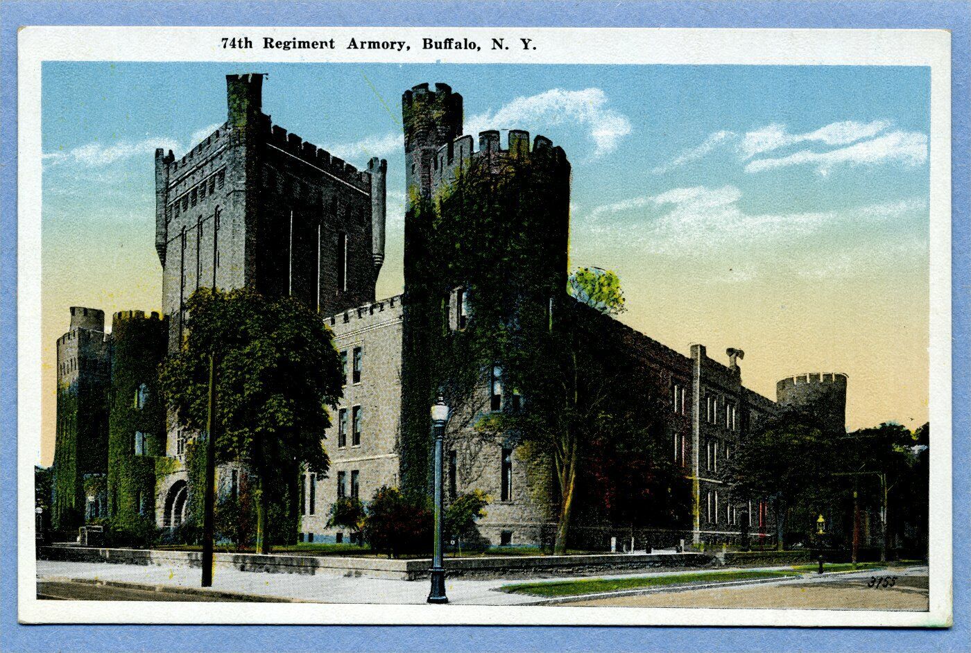 Postcard 74th Regiment Armory, Buffalo, NY    A-13