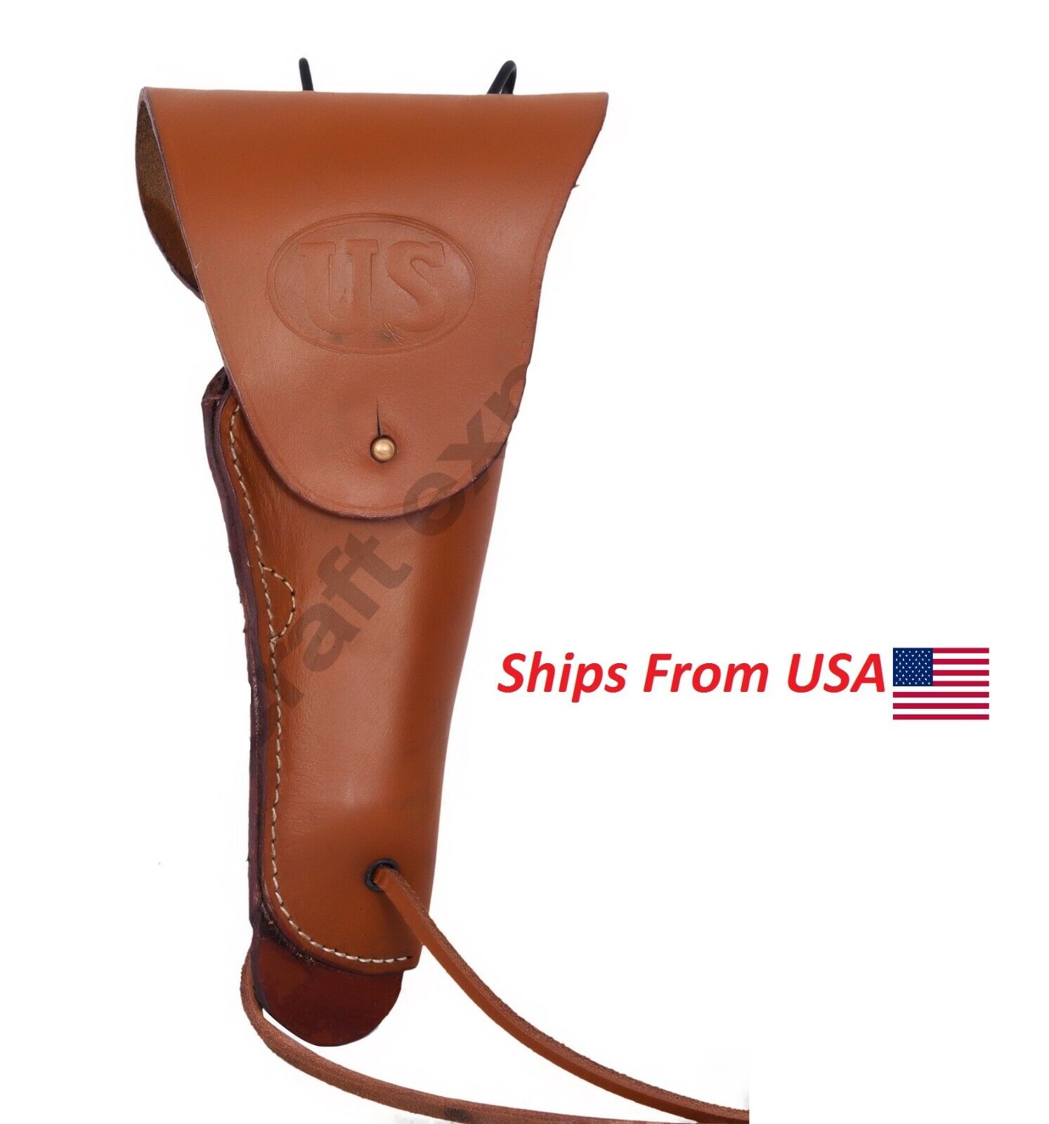  WWII Model 1916 Leather Holster for Colt M1911 .45 pistol 45 auto, ACP NEW