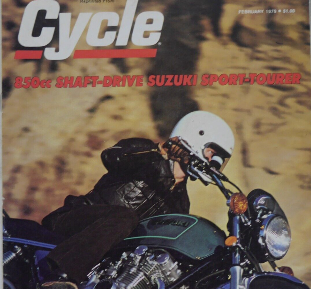 Vintage 1978 Suzuki Motorcycles Cycle Magazine Feature GS850 Japanese Bike Ad