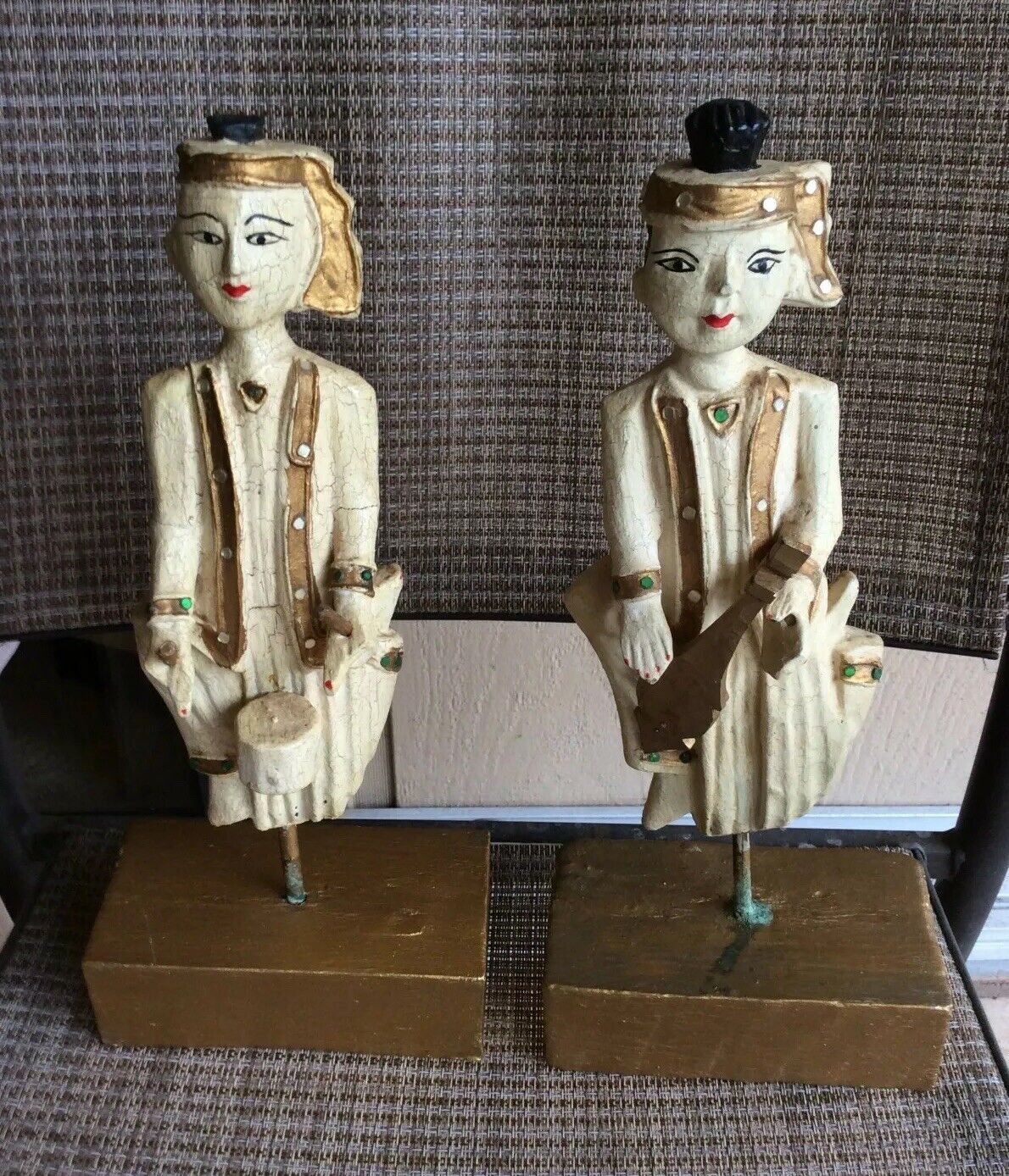 Pair of 2 Vintage Japanese 14