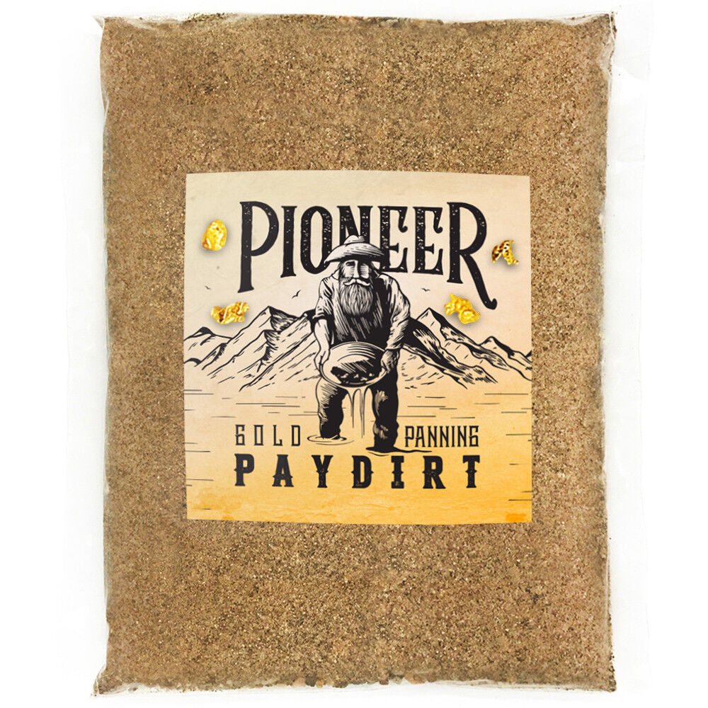 Pioneer RICH GOLD NUGGET PAYDIRT Unsearched and Guaranteed Added GOLD Panning