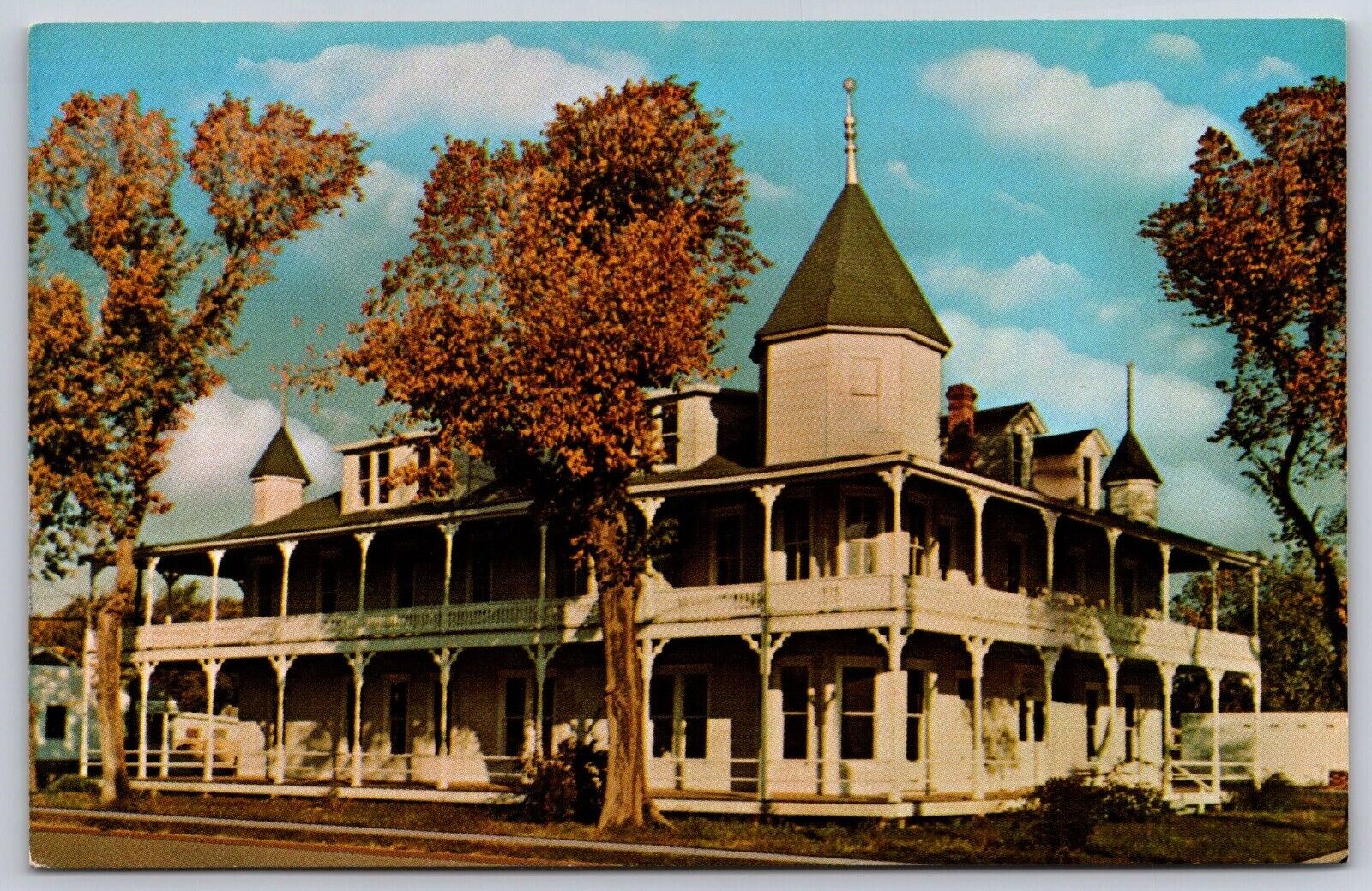 The Dewey Hotel Historical Building Museum Oklahoma Chrome Postcard