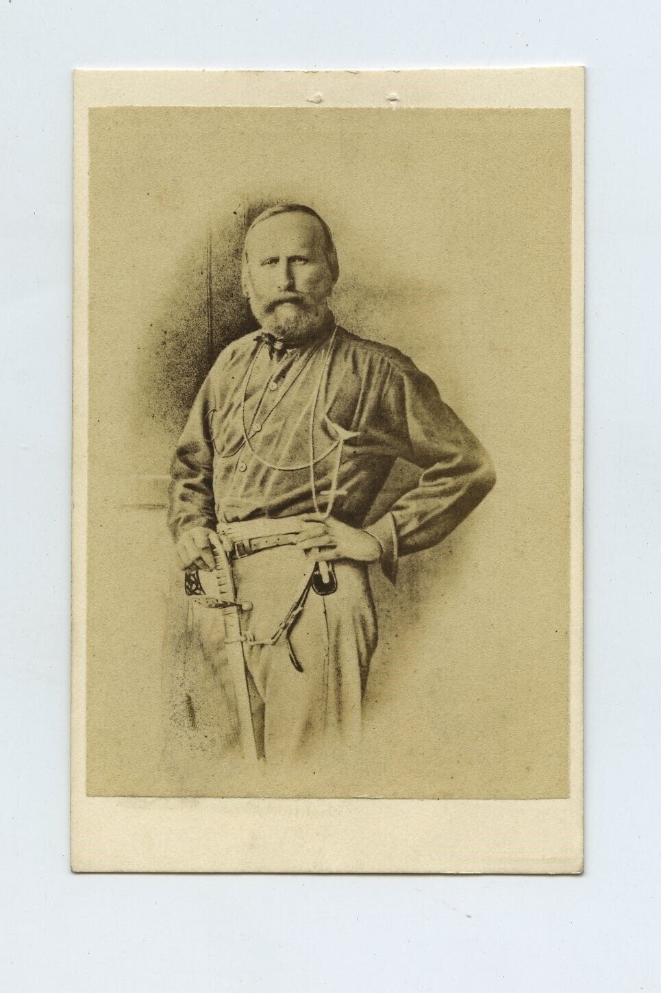 Giuseppe Garibaldi - Italian Leader - CdV Photo 