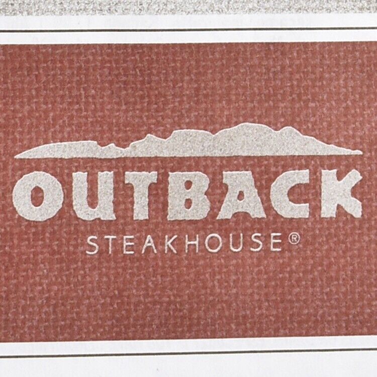 2016 Outback Steakhouse Restaurant Menu Florida Burger Salad Steak Chicken Ribs
