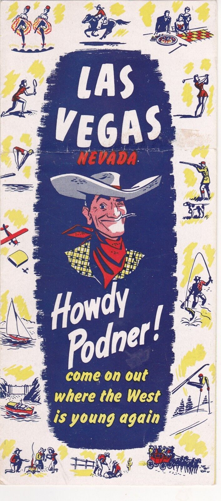 1948 Las Vegas Promotional  Tourism Brochure
