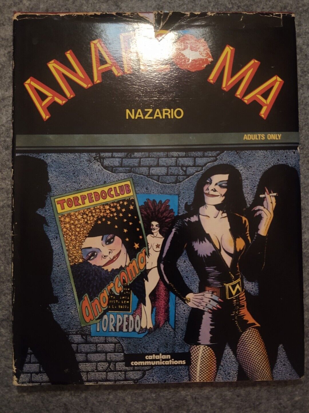 Anarcoma 1983 Nazario Comix Catalan Communications lgbtq gay trans rocky horror