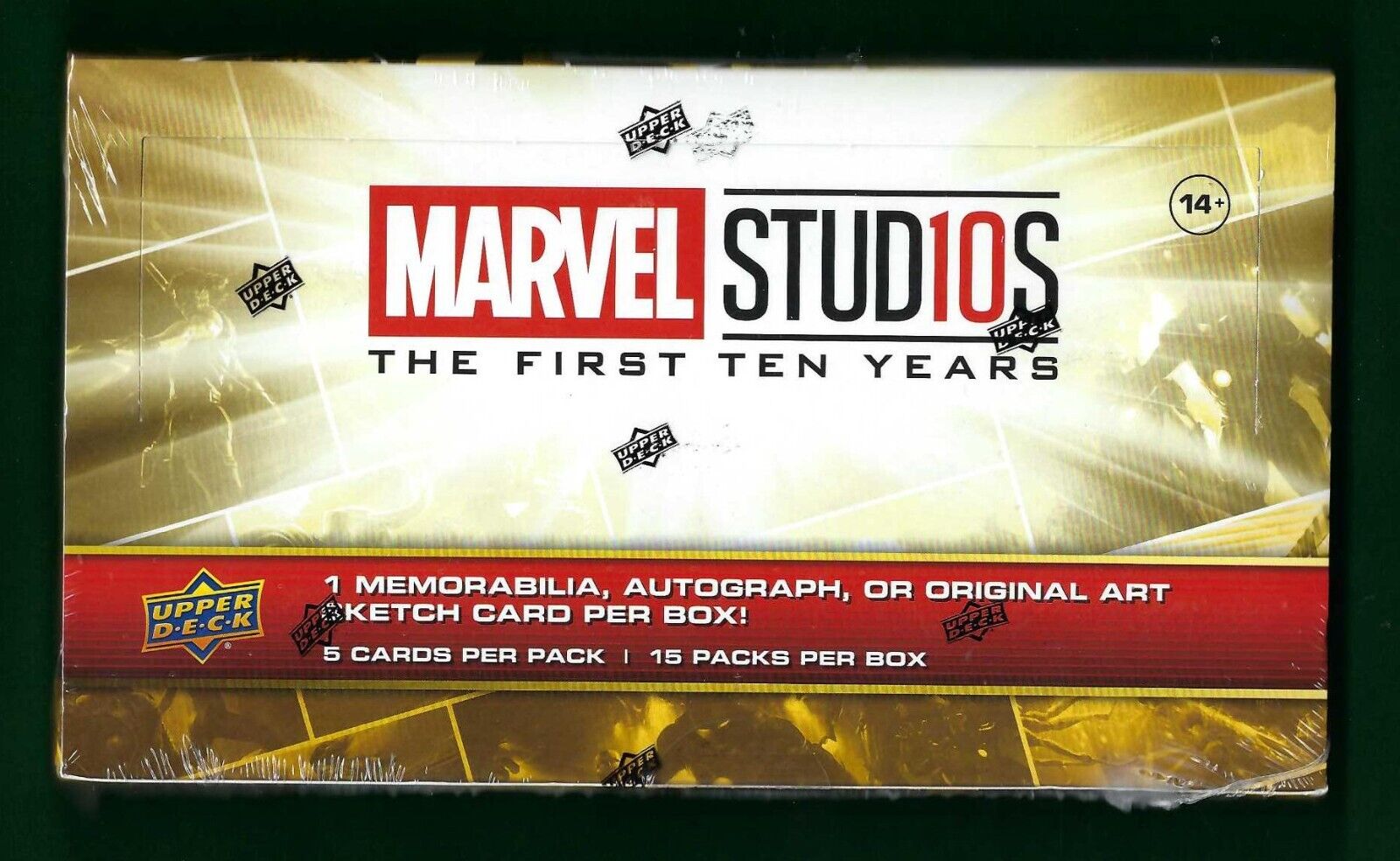 2018 Marvel Studios The First Ten Years Sealed Hobby Box Upper Deck-Iron Man