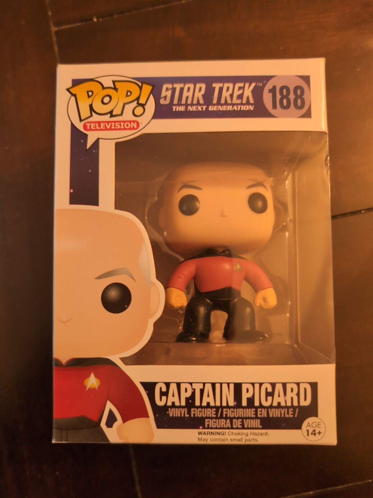 Funko Pop Television: Star Trek - The Next Generation: Captain Picard #188