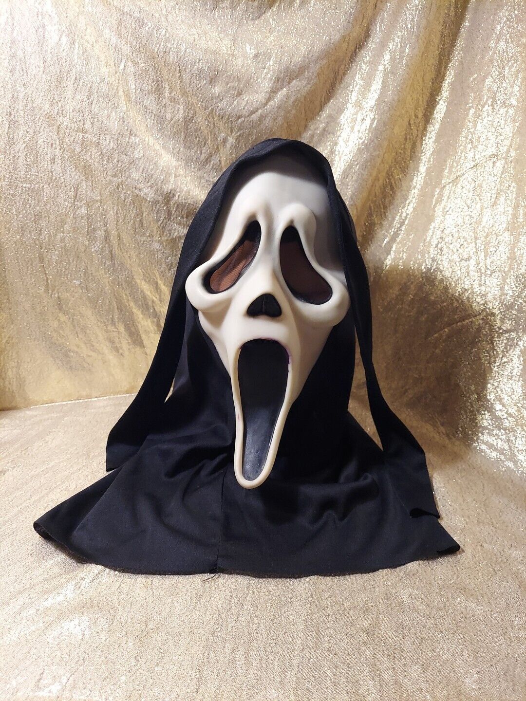 Vintage Ghost Face Scream Mask Fun World Easter Unlimited 2000s Halloween