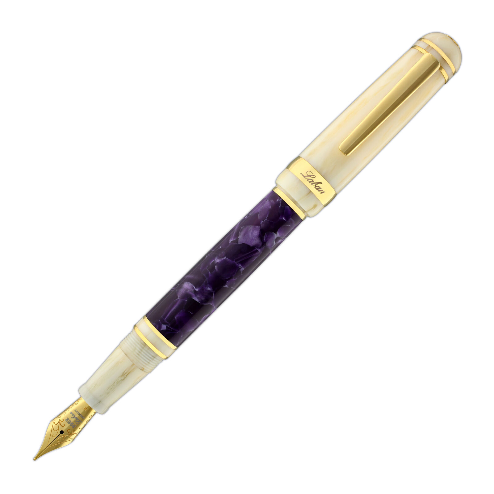 Laban 325 Fountain Pen in Wisteria Purple - Fine Point - NEW in Original Box