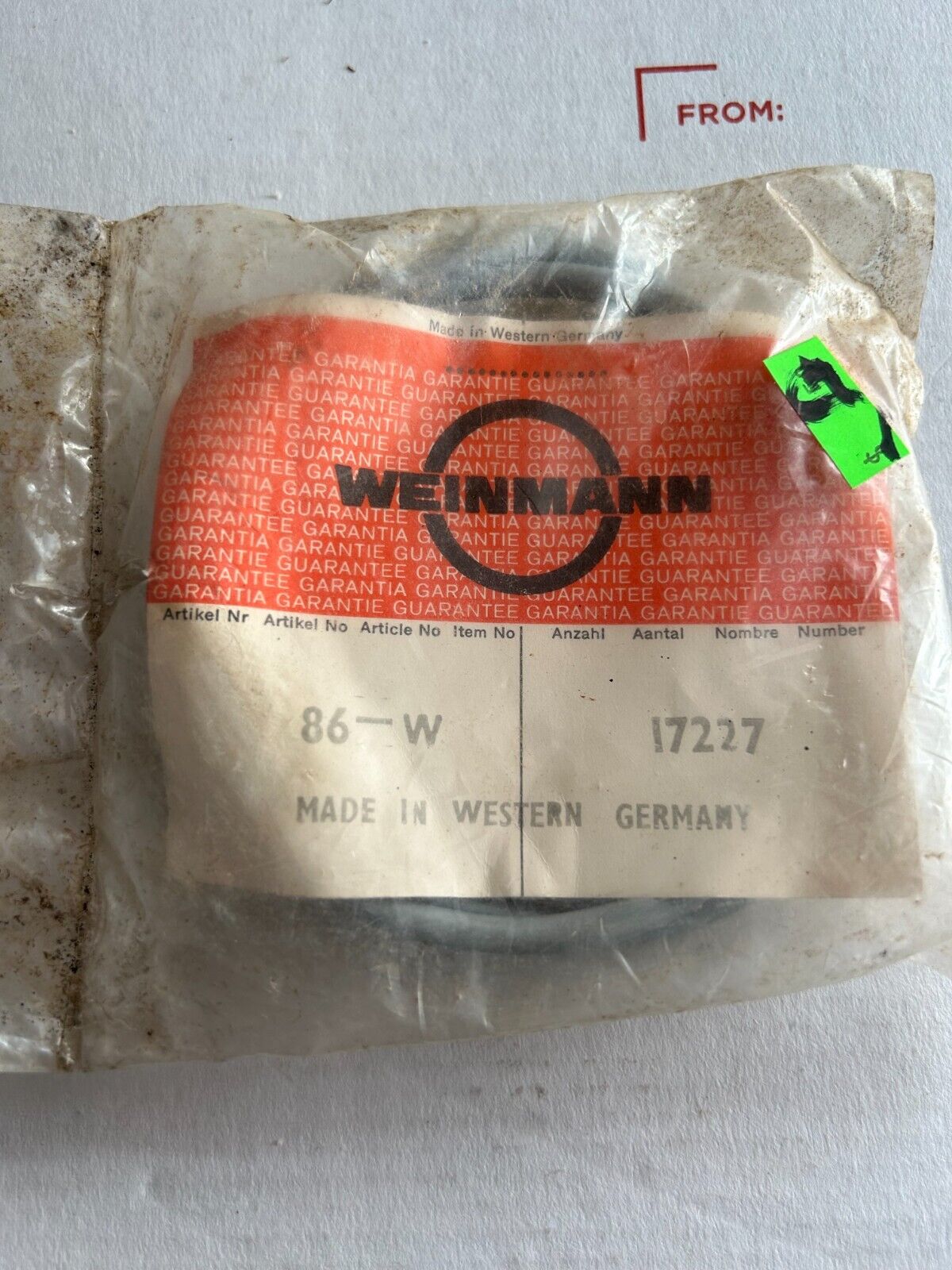 New OLD STOCK Schwinn 1968 Stingray Front Brake Weinmann Bicycle Cable # 17227