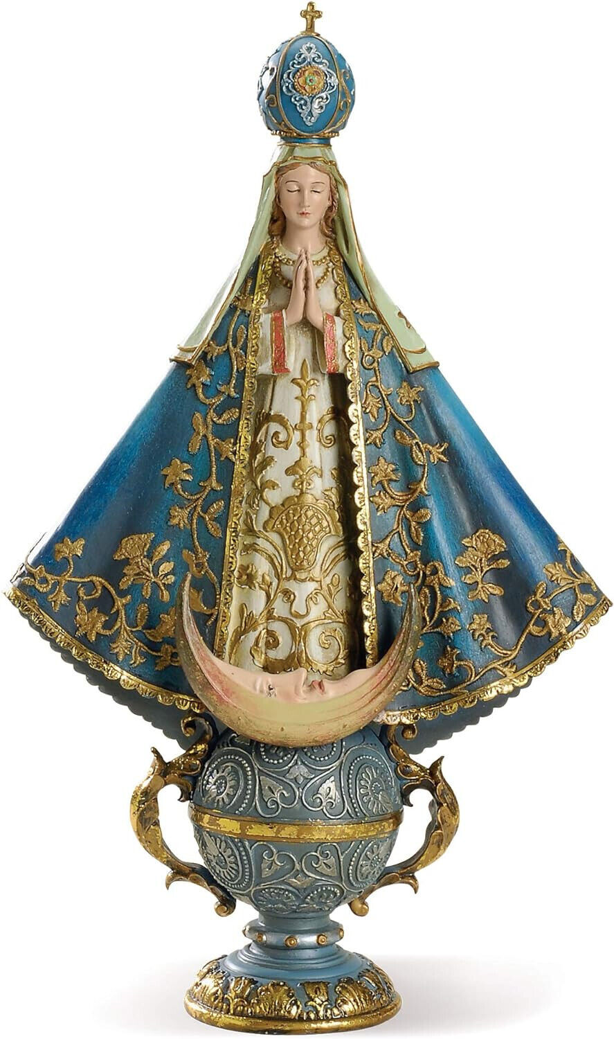 14 Inch Our Lady of San Juan de los Lagos Figurine Statue Virgin Mary 40715