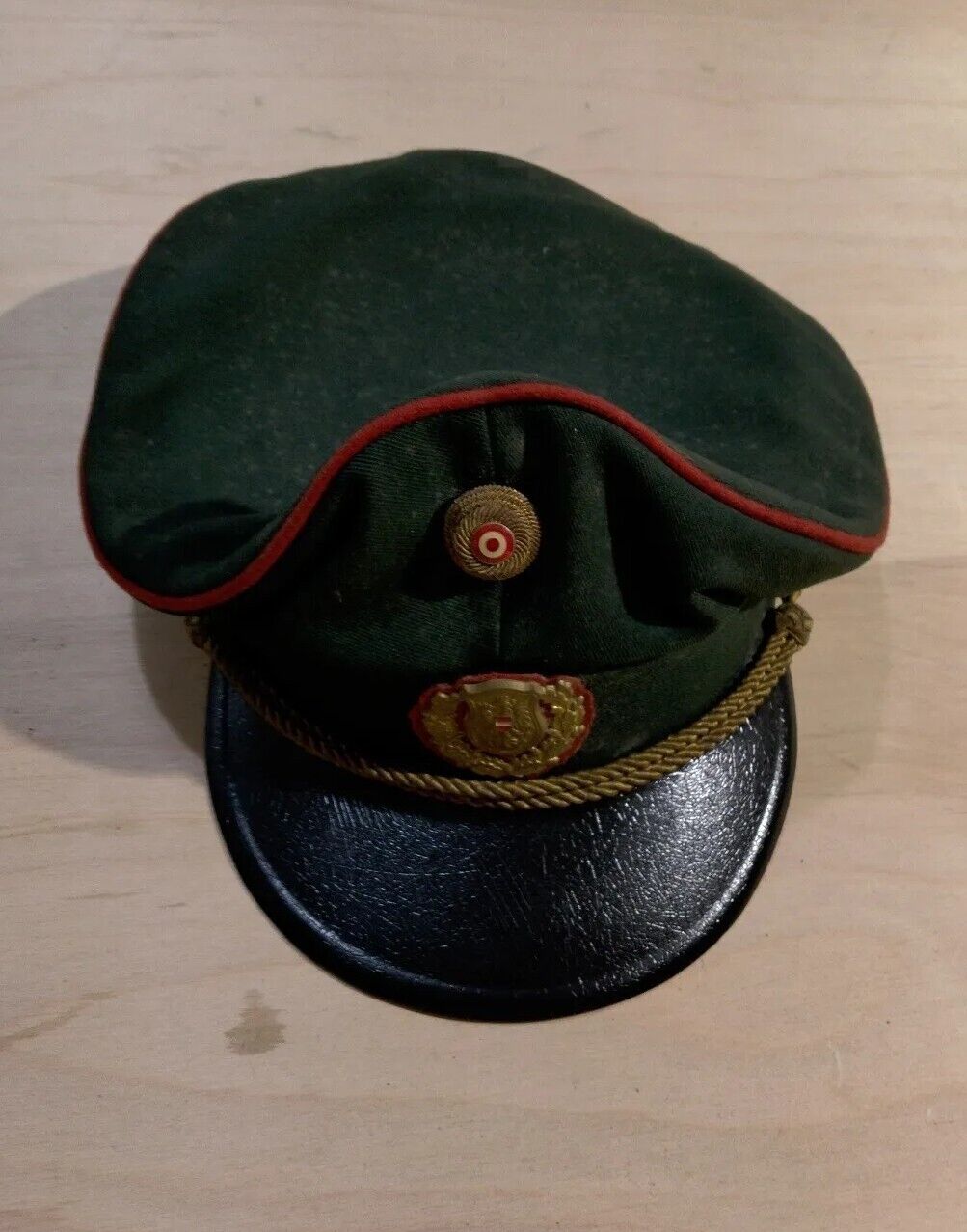 Vintage Austria City Police Cap Hat Size 57 1/2