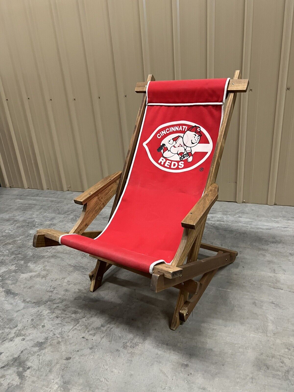 Vintage Rocking Chair Cincinnati Reds