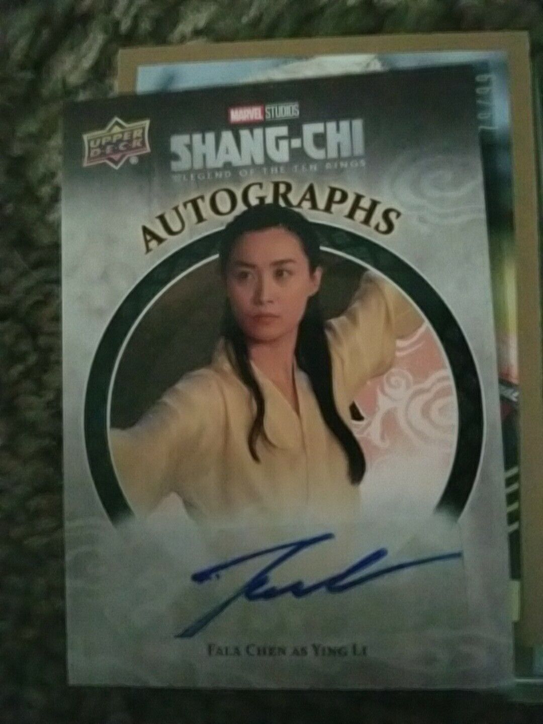 2023 Upper Deck Marvel Shang-Chi The Legend of Ten Rings Fala Chen Autograph 
