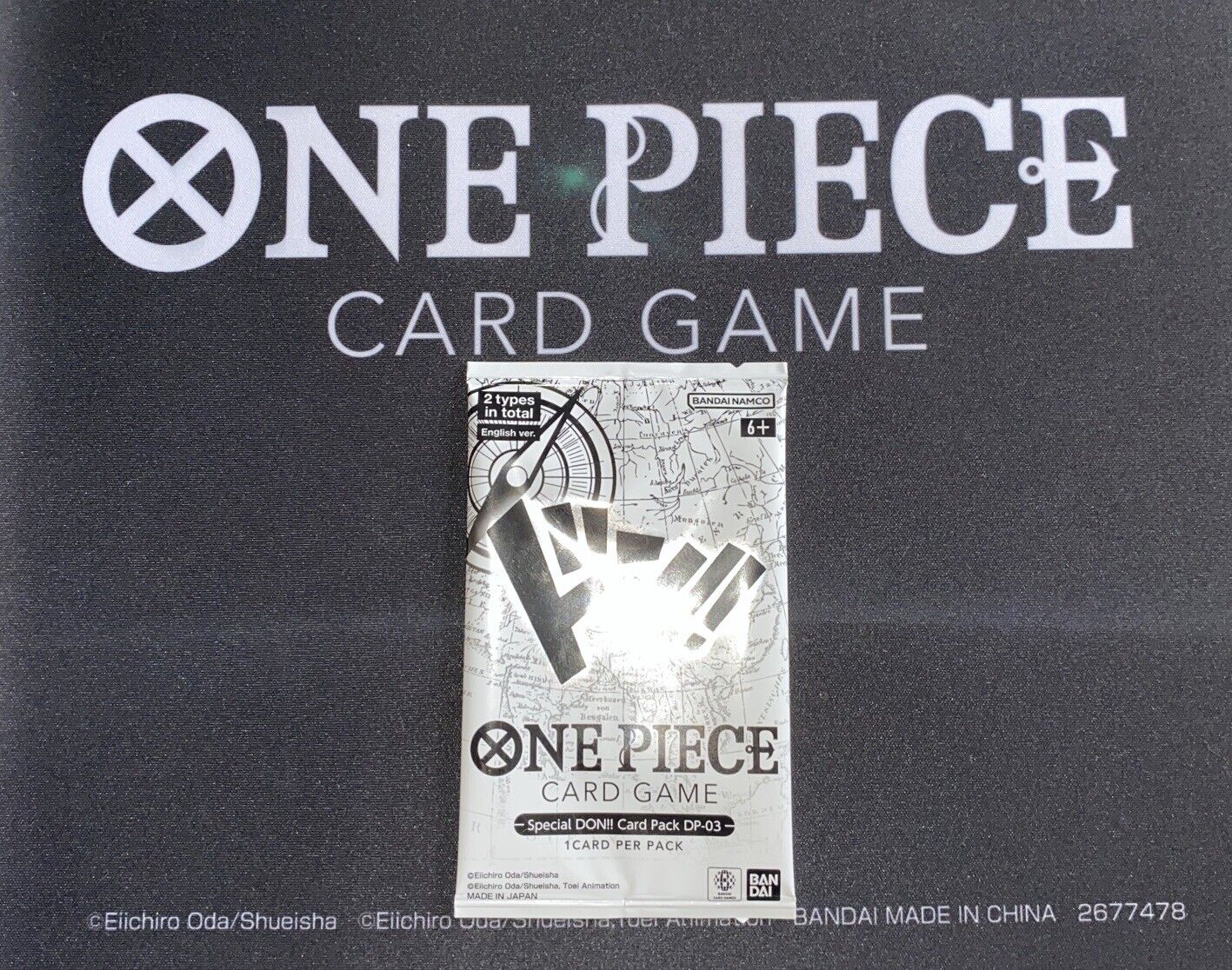 1X One Piece -TCG  DON Card - Double Pack Vol.3 - Don Packs Sealed