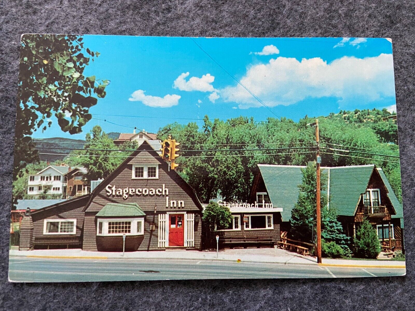 Stagecoach Inn Restaurant, Manitou Springs, Colorado Vintage Postcard