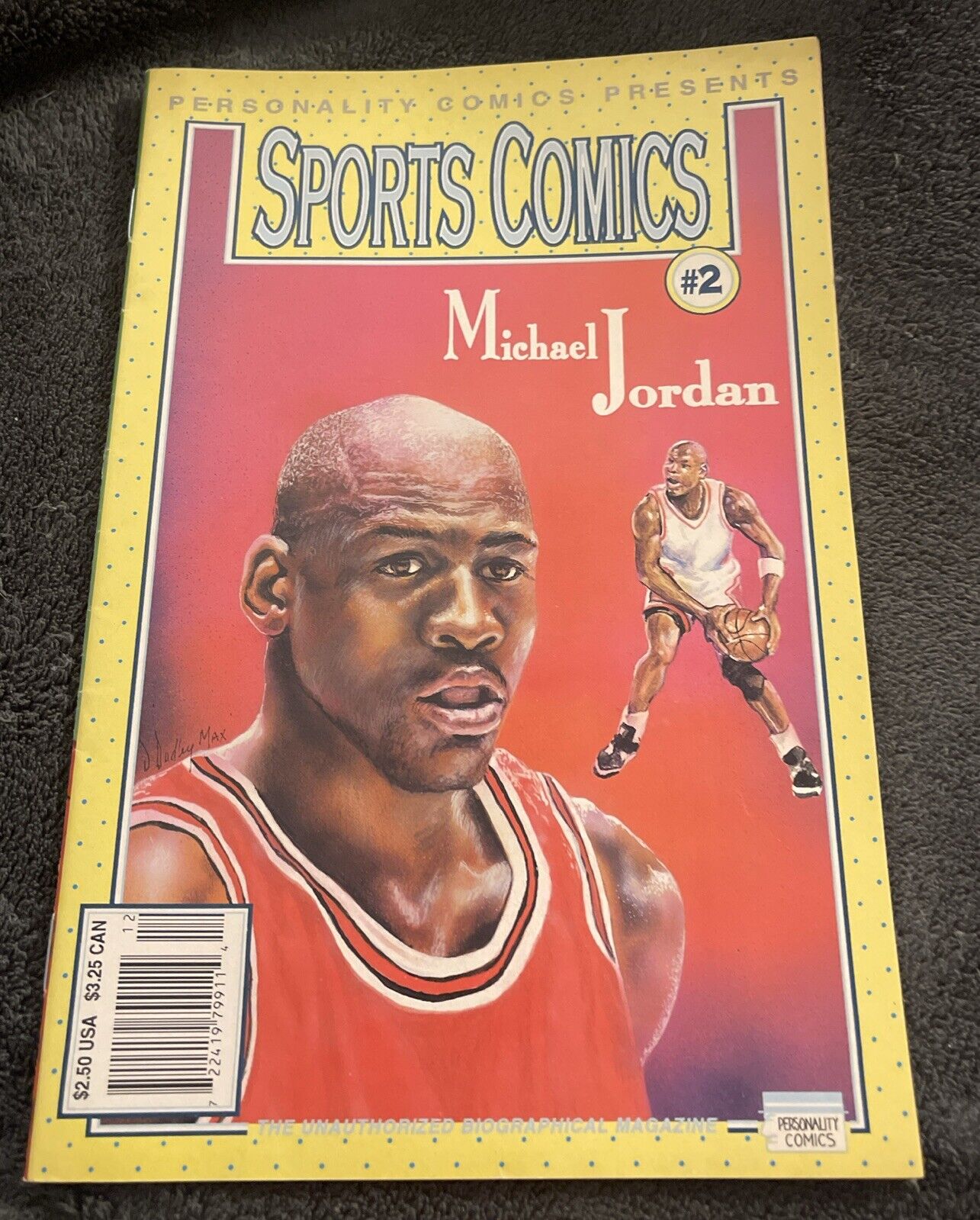 Sports Comics MICHAEL JORDAN #2 (1990\'s) - Excellent, Personality Comics