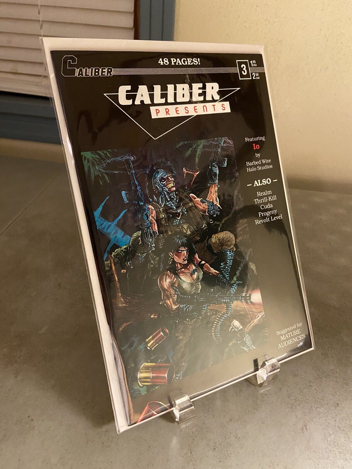 1st Print High Grade Caliber Presents 3 James O'Barr Comic ft Tim Vigil’s Cuda