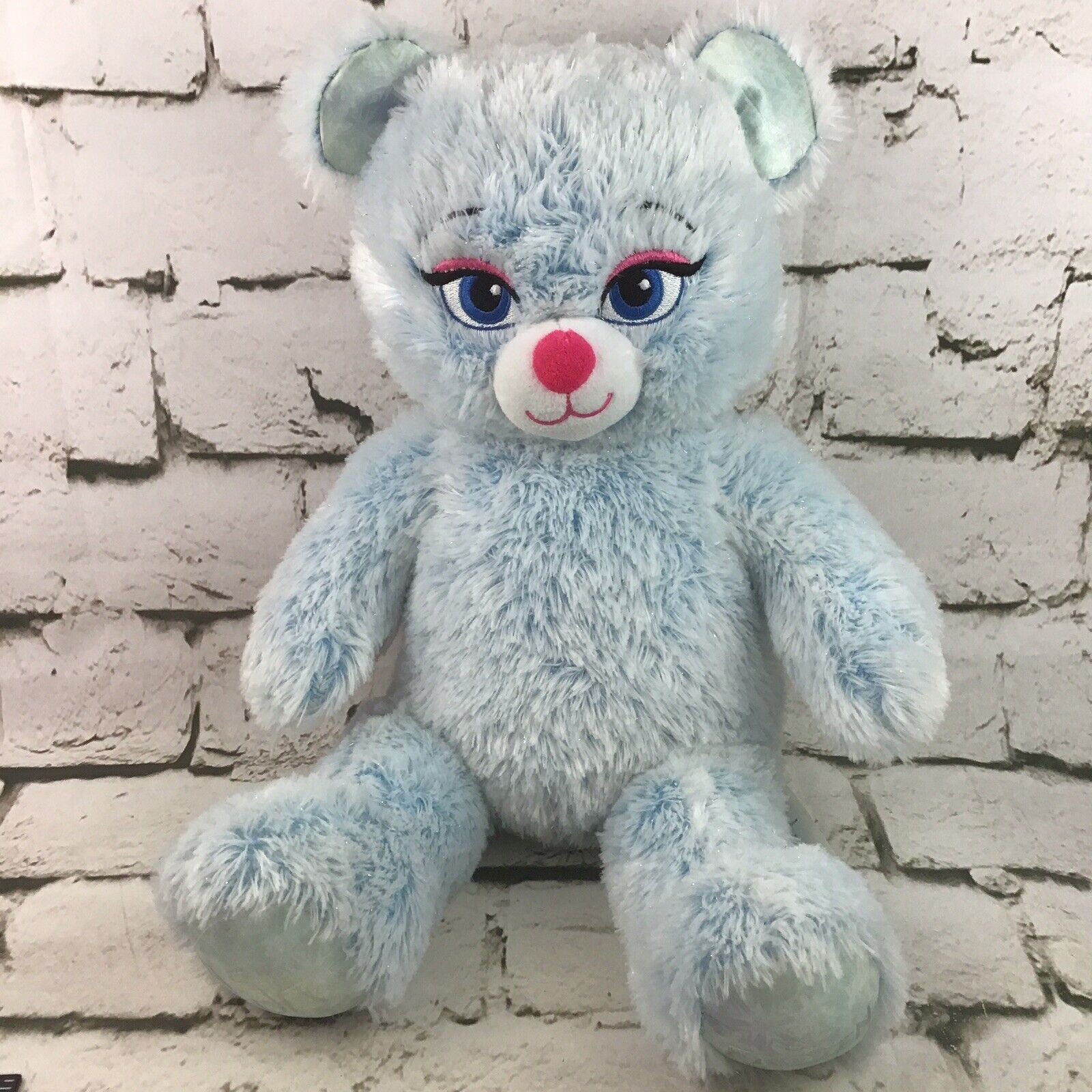 Build A Bear Disney Frozen Else Teddy Bear Plush Shimmer Stuffed Animal W/Sounds