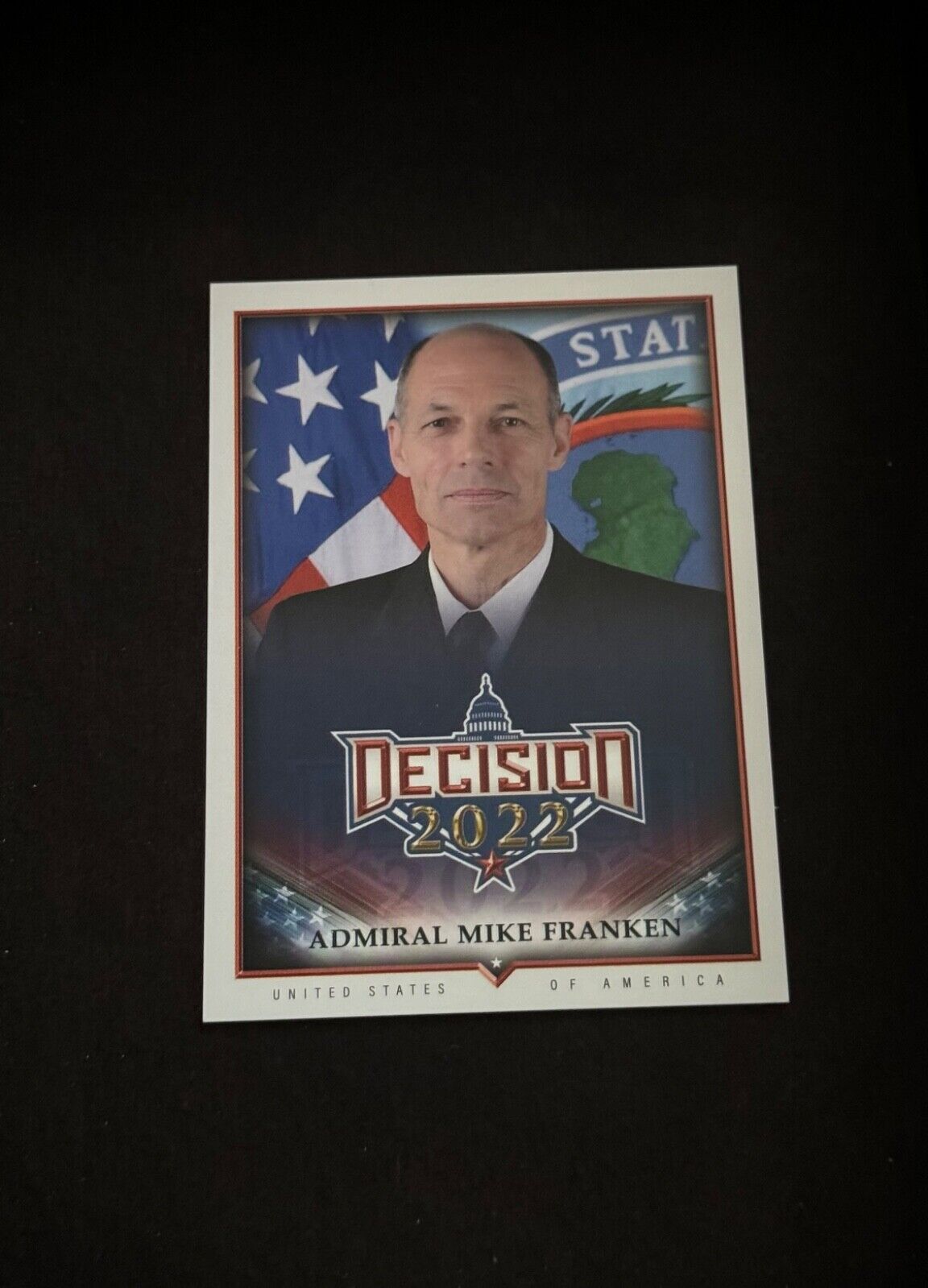 Admiral Mike Franken 2022 Decision (#176) Sen Cand - Iowa