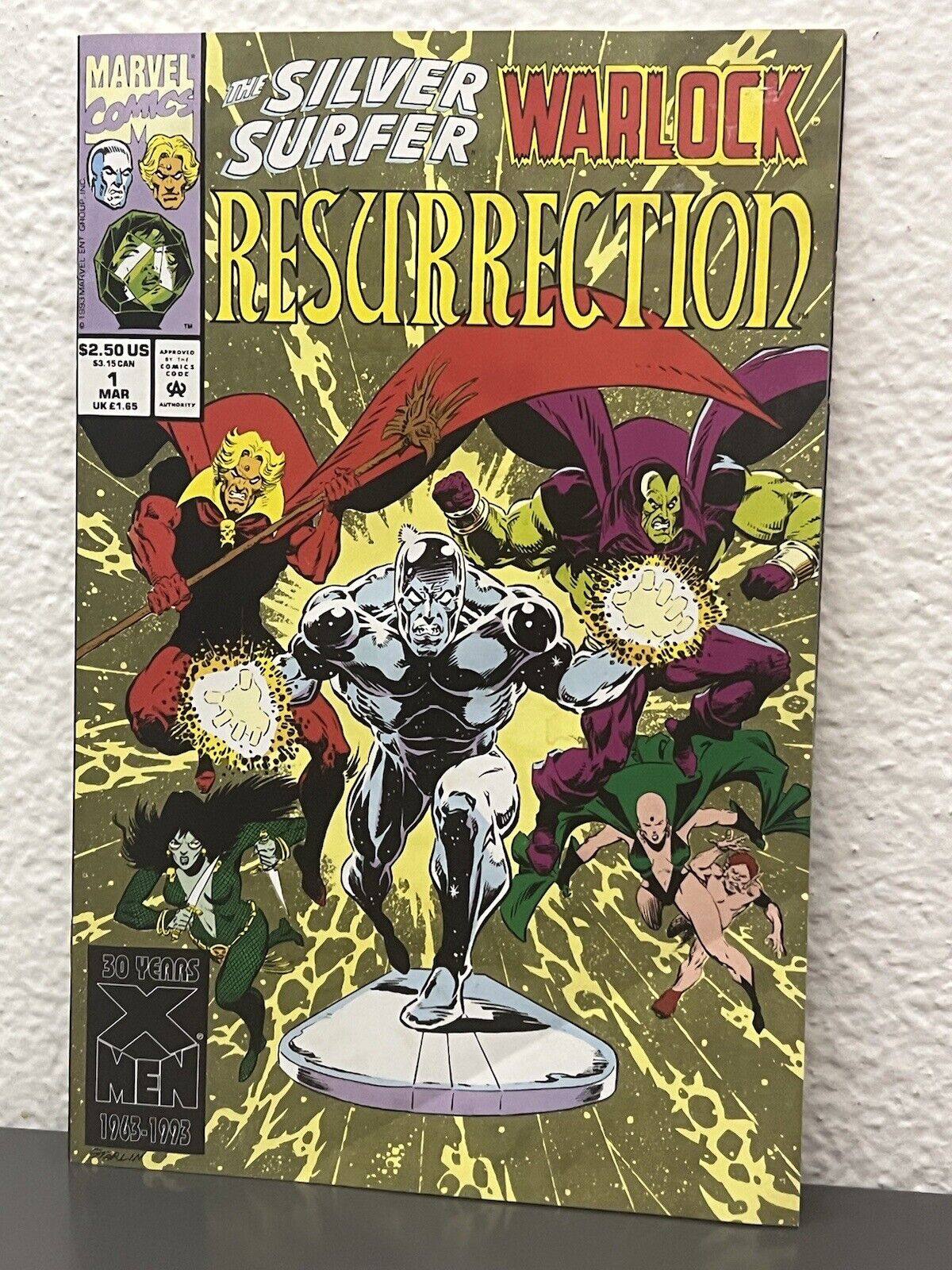 Silver Surfer / Warlock: Resurrection #1 Marvel March 1993 Comic book collection