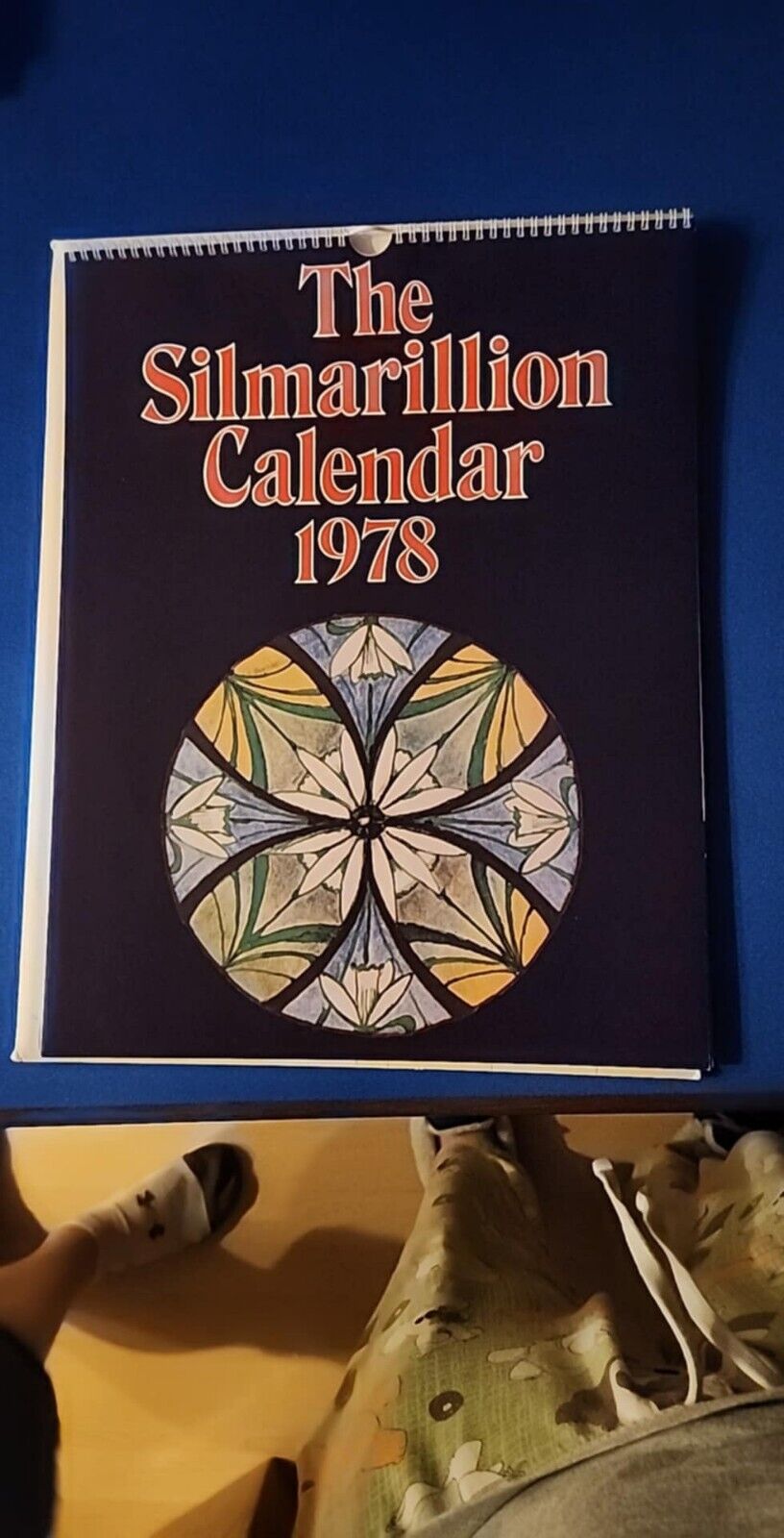 1978 Tolkien Calendar The Silmarillion In Original Sleeve - Middle Earth