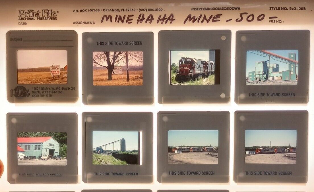 Vintage Minehaha Mine Soo. (17 Slides)