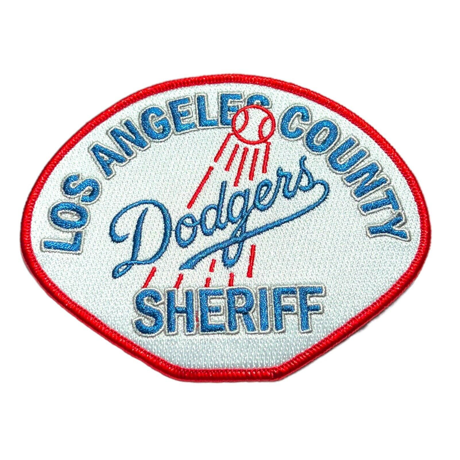 LA County, Ca Sheriff Dept Police LA Dodgers MLB Baseball Themed Police Patch
