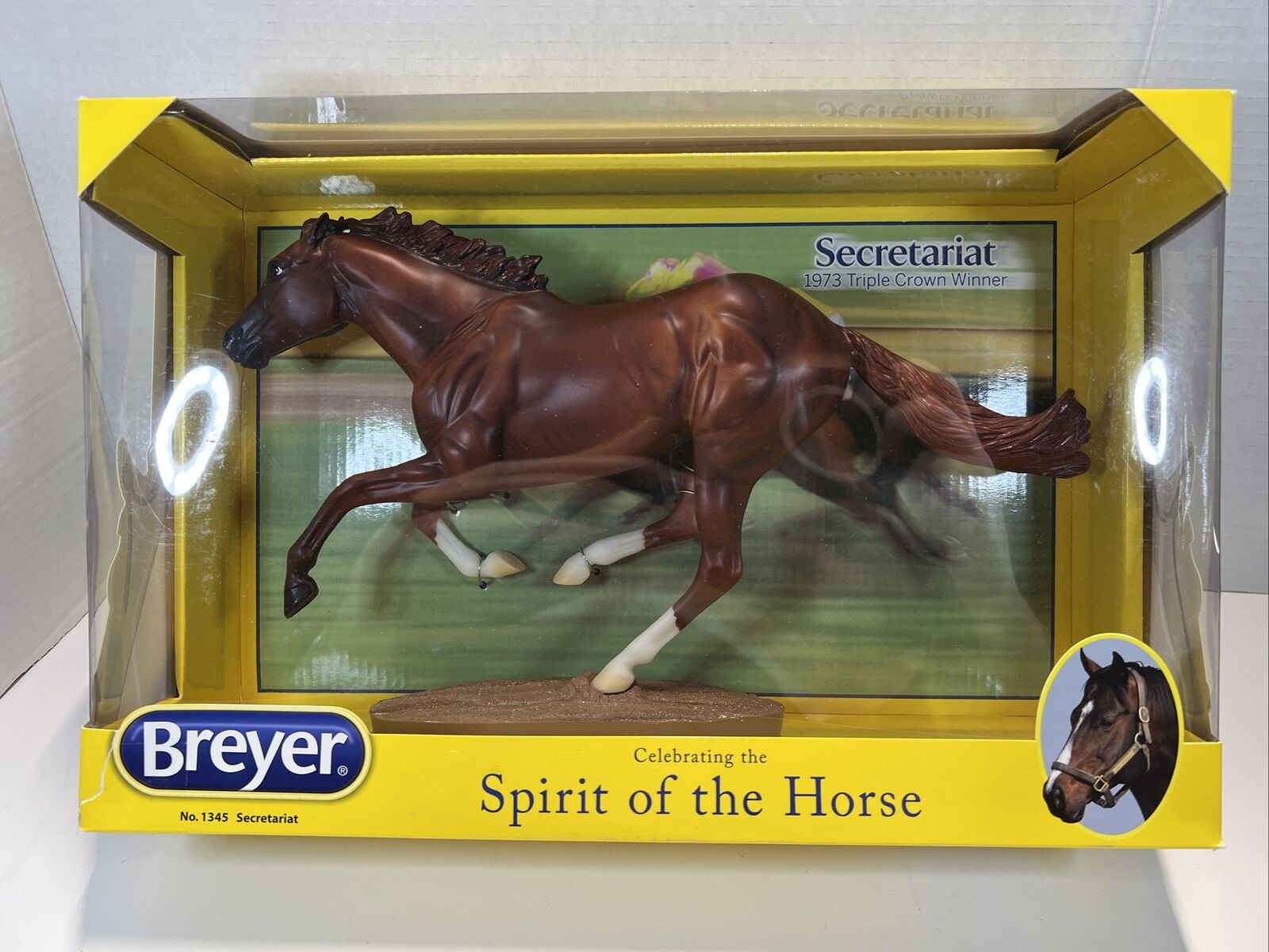 Breyer 1345 Triple Crown Winner Secretariat Collectible Model Horse NEW