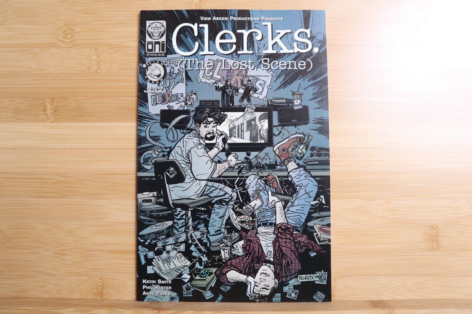 Clerks The Lost Scene #1 Oni Press Kevin Smith NM - 1999