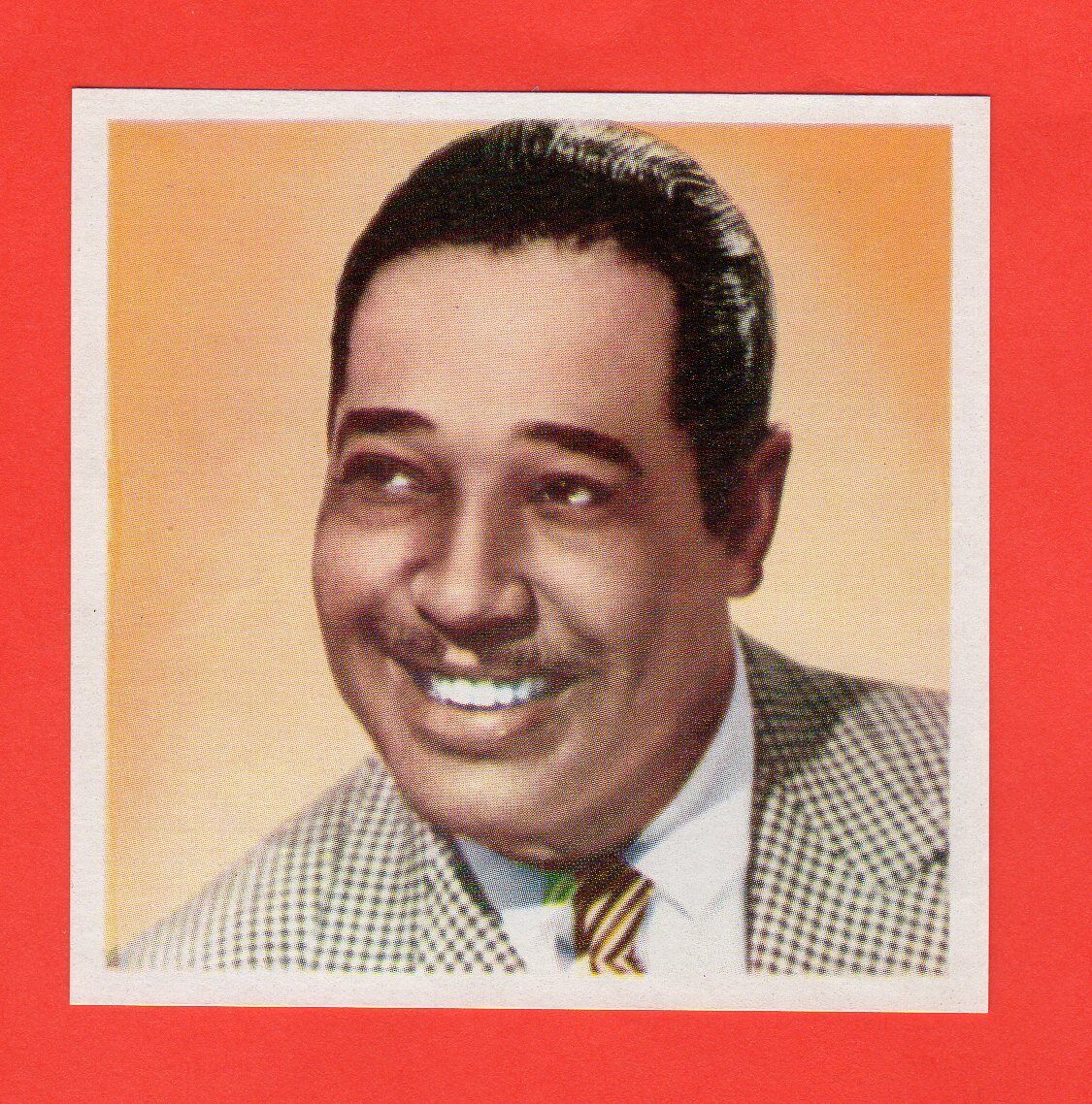 1963  Duke Ellington  Spanish  Famosos Card Rare High Grade