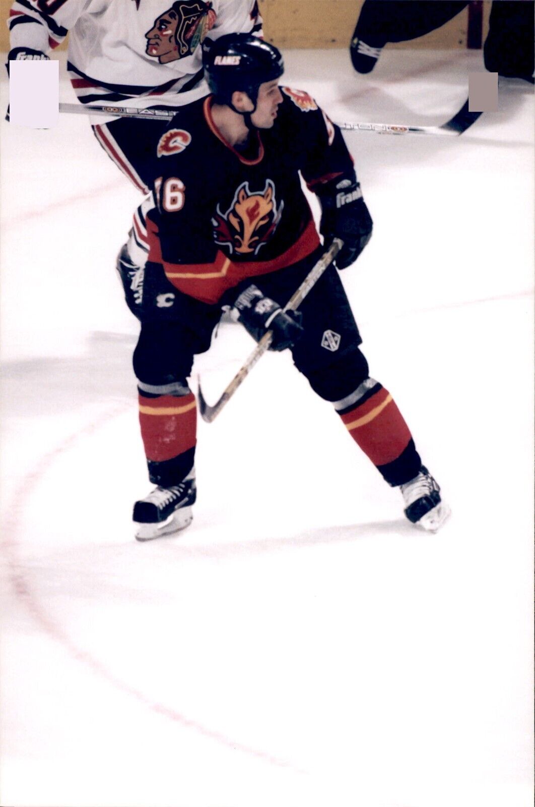 PF29 2000 Original Photo RONALD PETROVICKY CALGARY FLAMES RIGHT WING NHL HOCKEY