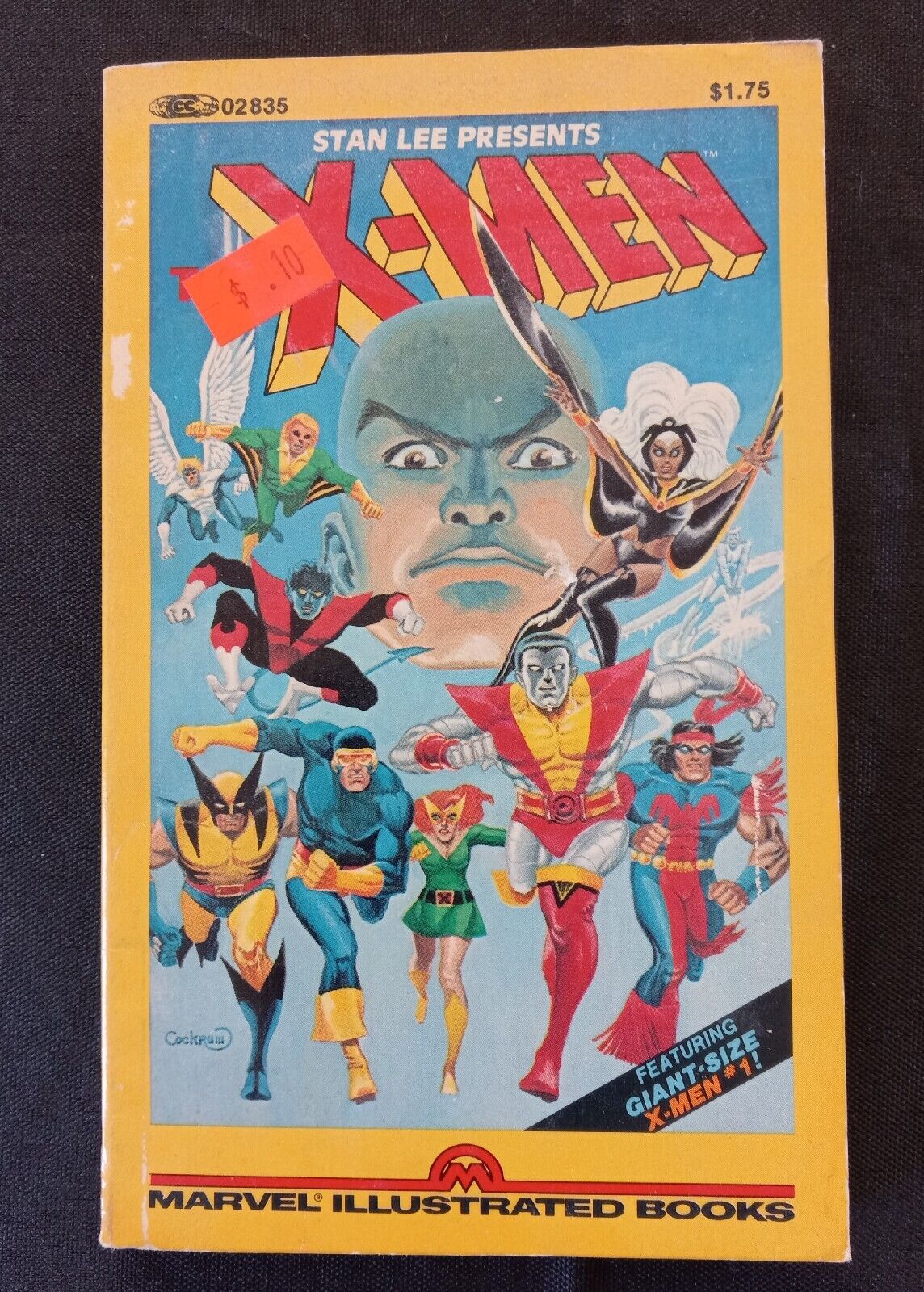 Vintage X-MEN Marvel Illustrated Books 1982 Paperback