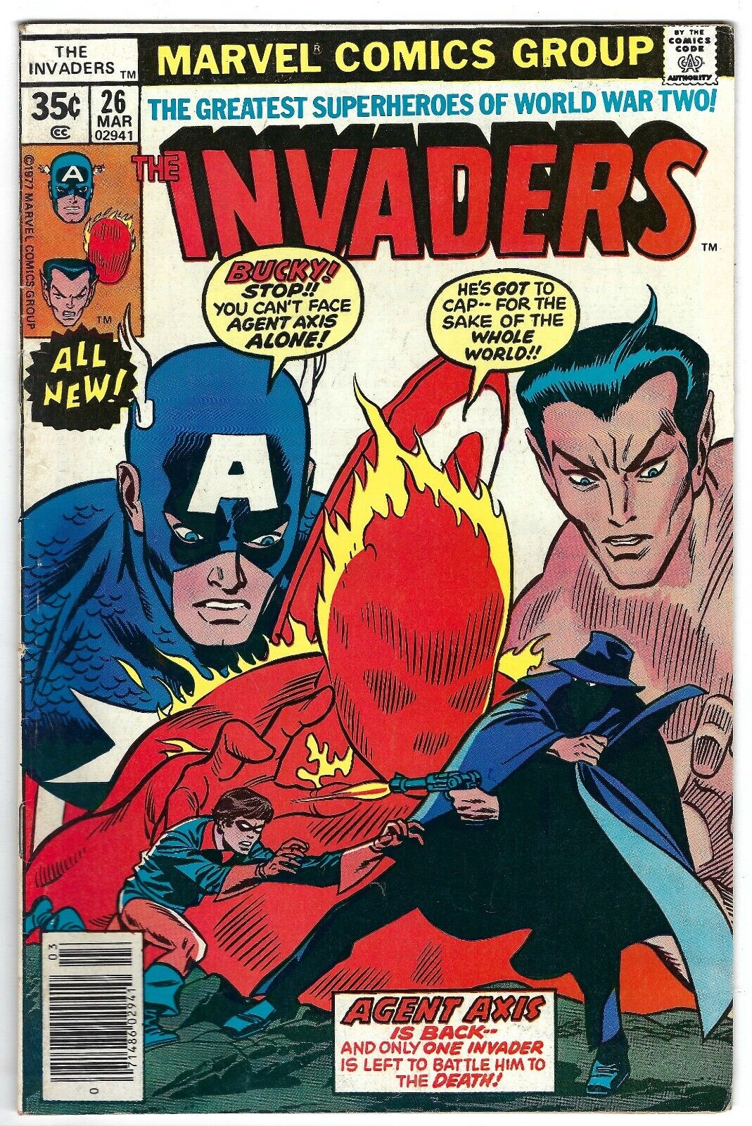 Invaders #26 - Day of Infamy…Day of Shame