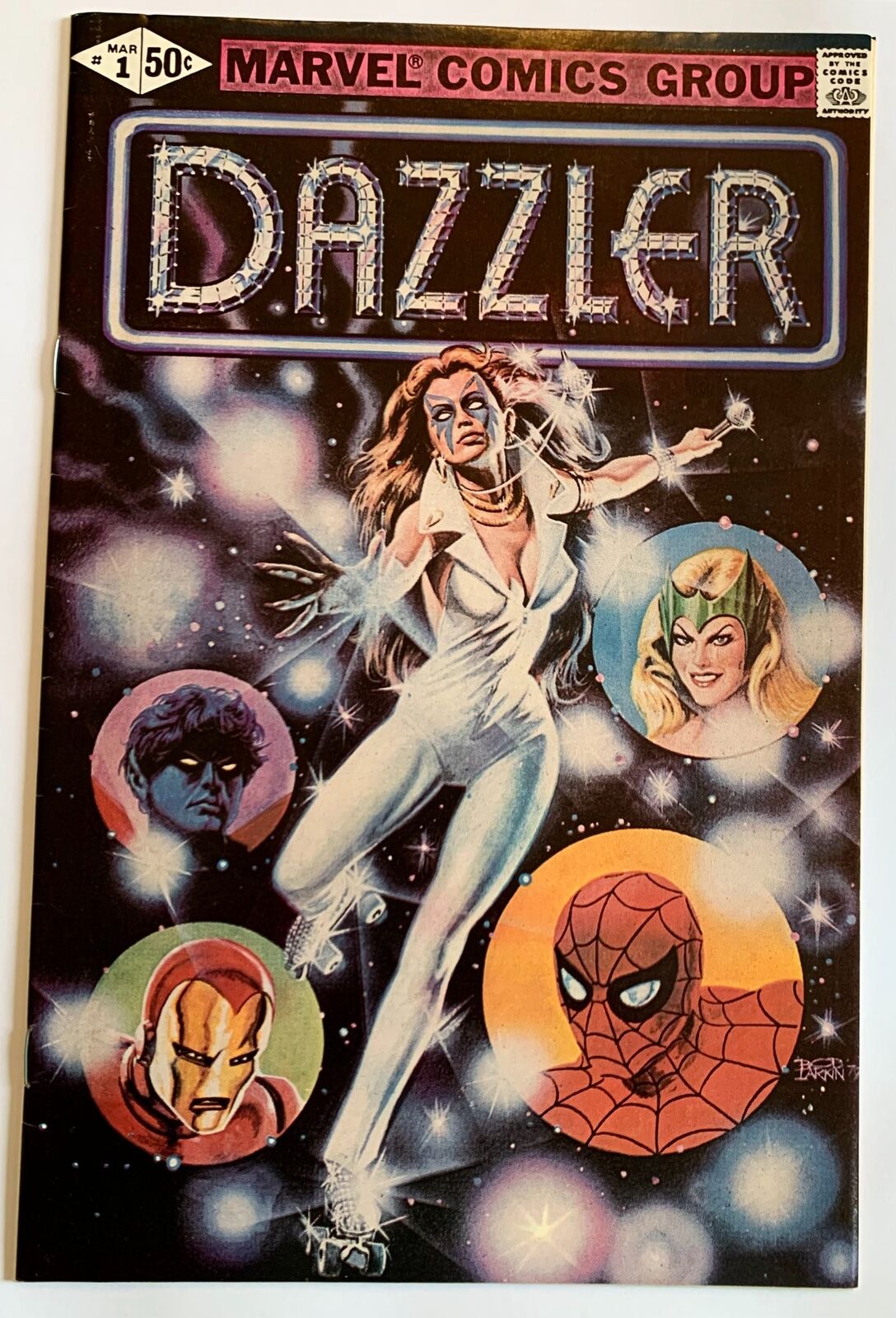 Dazzler Comic #1 1981 Marvel 1st Ongoing Series VF+