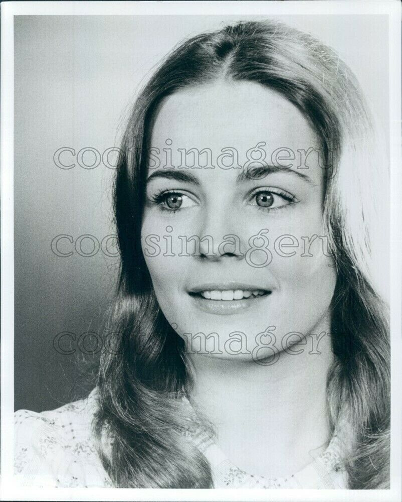 1973 Press Photo Pretty Actress Trish Stewart 1970s