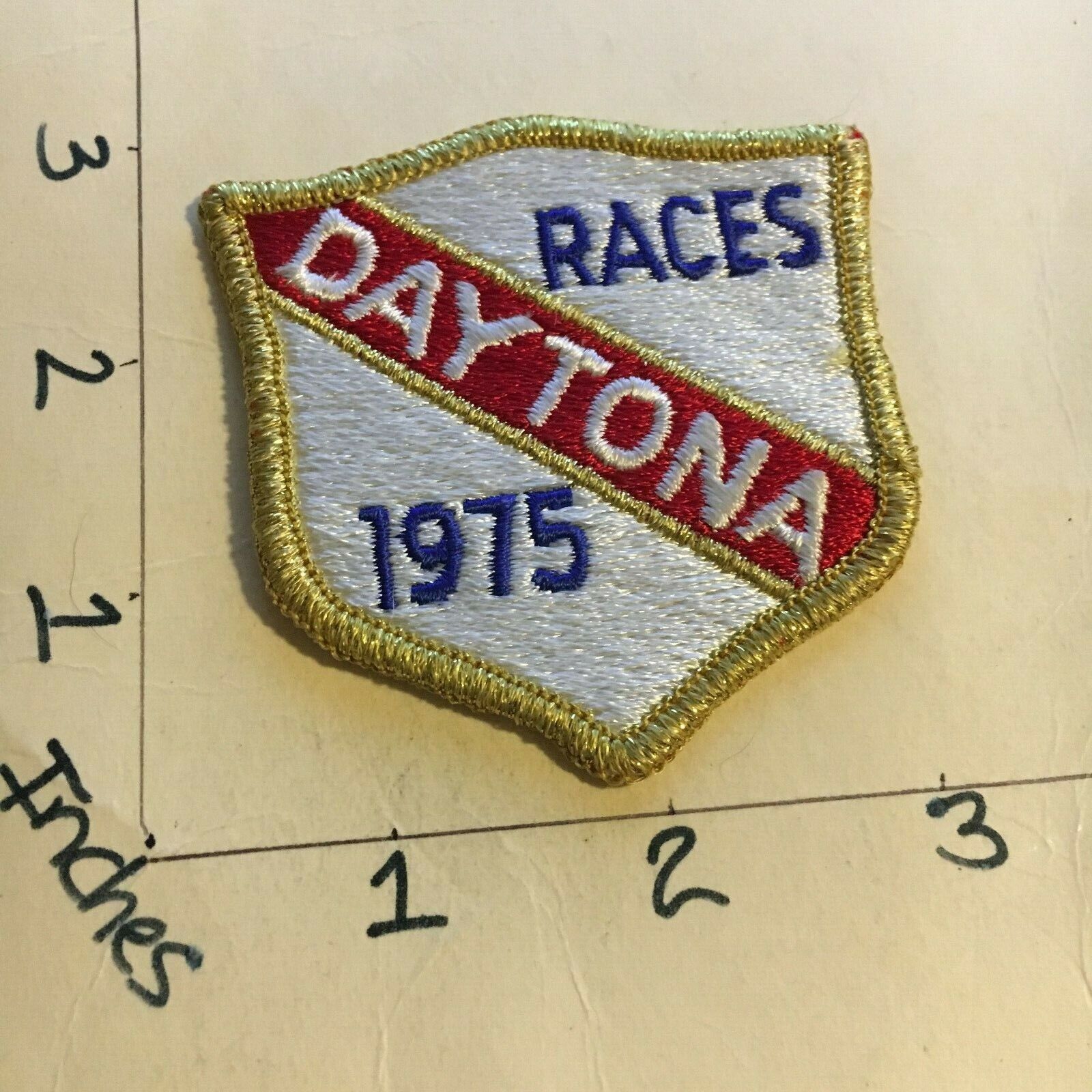 VINTAGE 1975 Daytona Races PATCH 