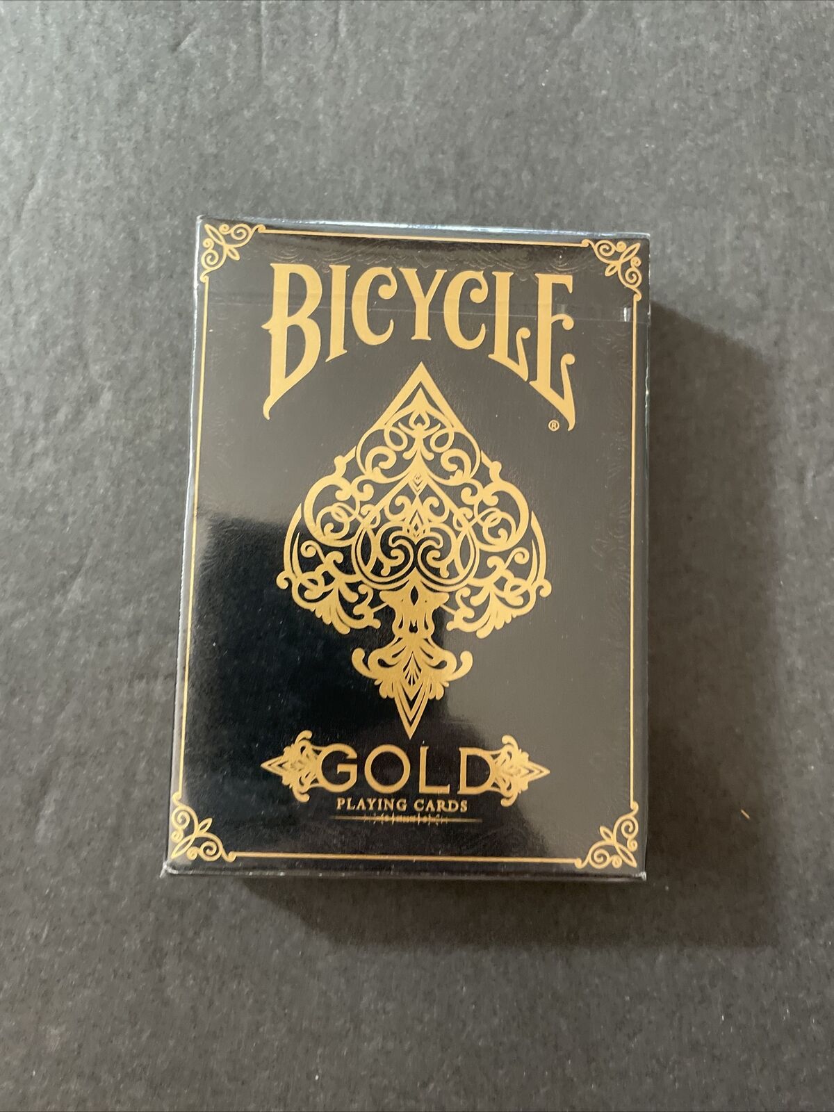 Bicycle Gold Deck by US Playing Cards New Sealed 2014 US Playing Card Company