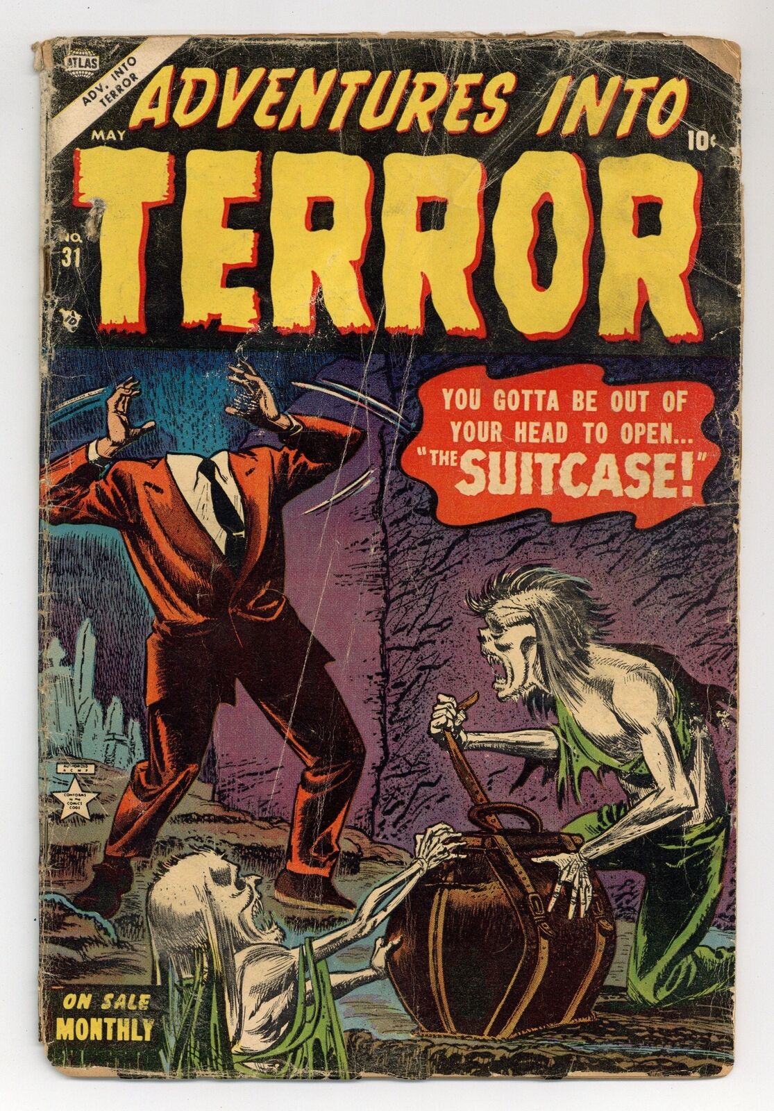 Adventures into Terror #31 FR 1.0 1954