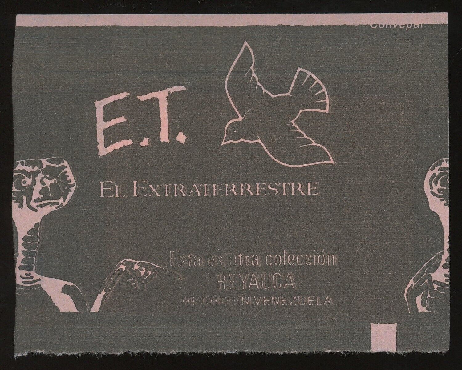 Pack 1983 Reyauca Venezuela E.T. Trading Cards RARE