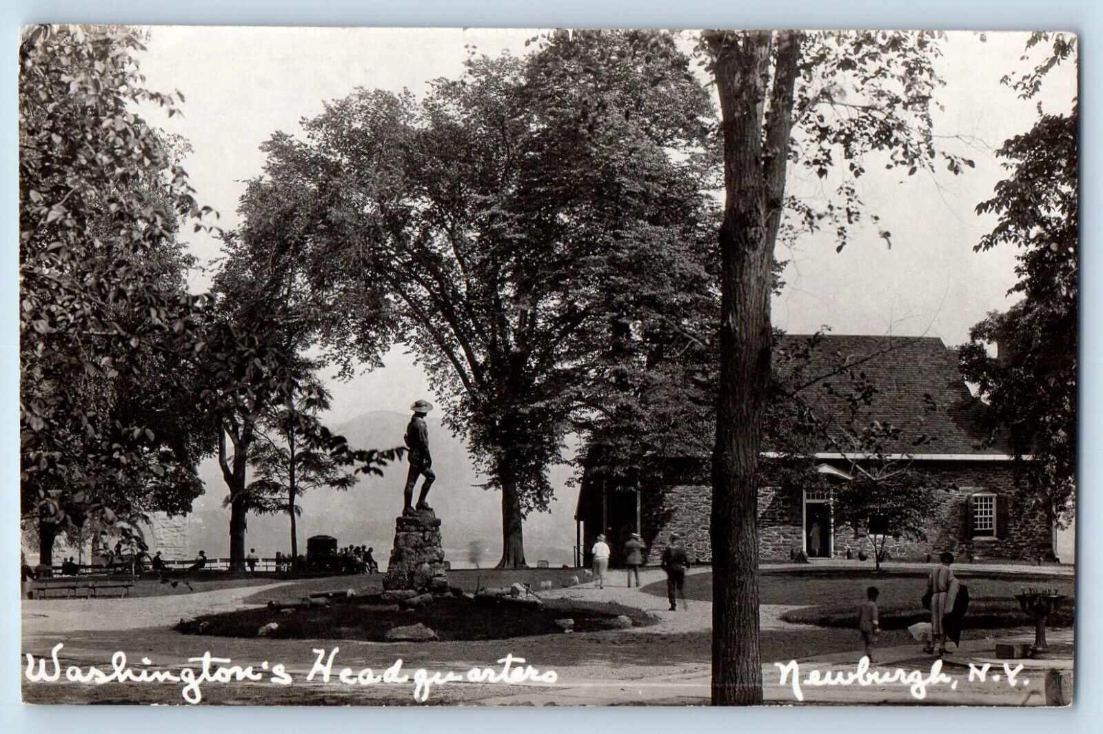 Newburg New York NY Postcard RPPC Photo Washington Headquarters c1930\'s Vintage