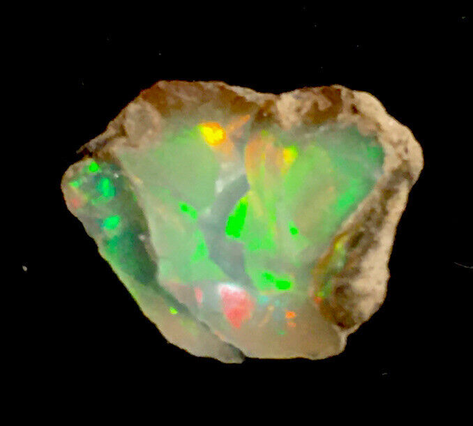 Best Ethiopian Welo Fire Opal Specimen Awesome Color Change Perfect For Pendant